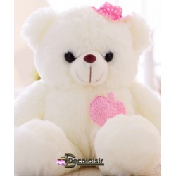OURS teddy PELUCHE  MULTI COLOR fille