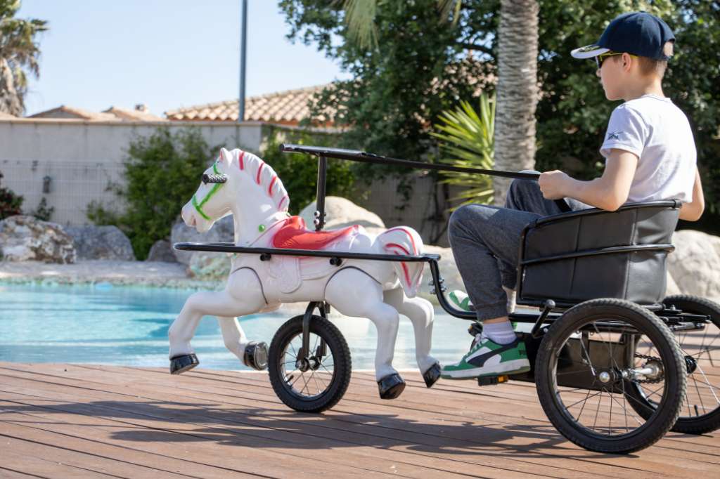 Sulky à pédales Calèche