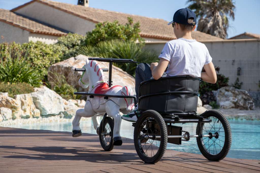 Sulky à pédales Calèche