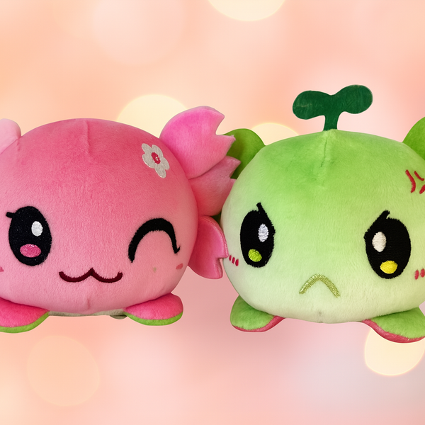 Peluche 2 en 1  AXOLOTL