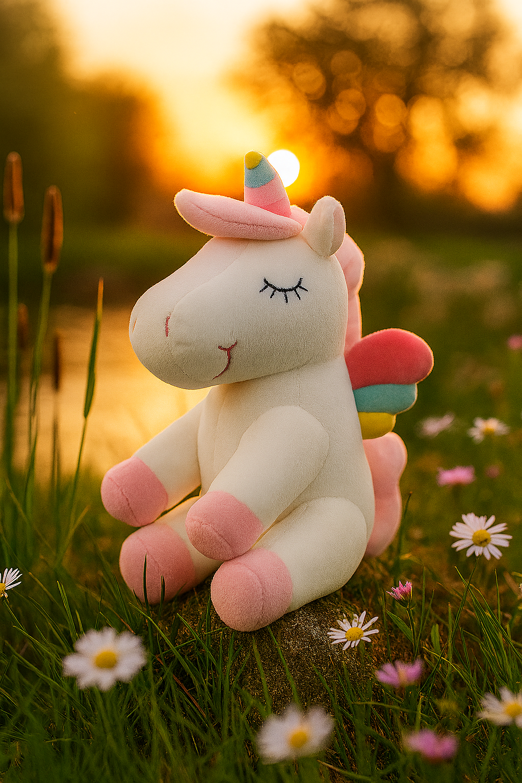 Peluche Licorne LED