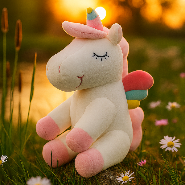 Peluche Licorne LED