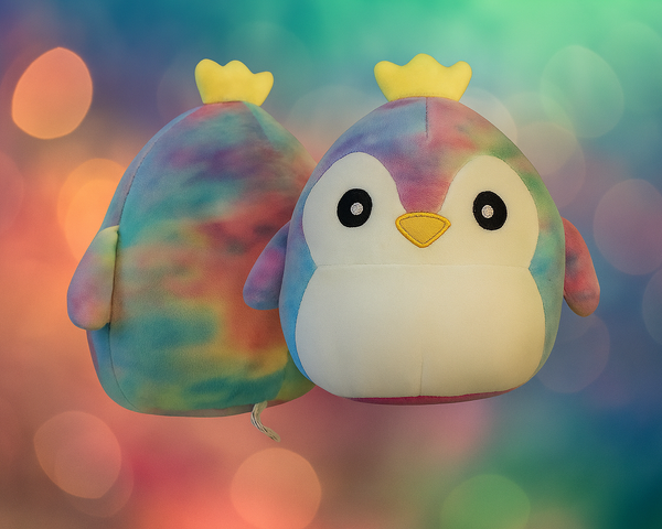 Peluche multicolore Pingouin