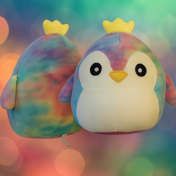 Peluche multicolore Pingouin