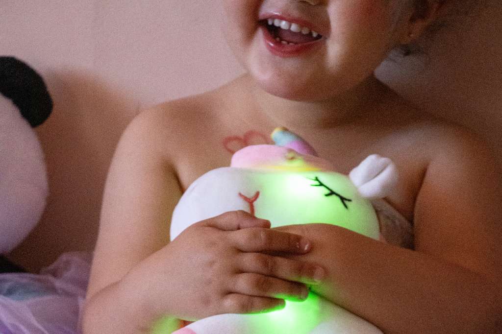 Peluche Licorne LED