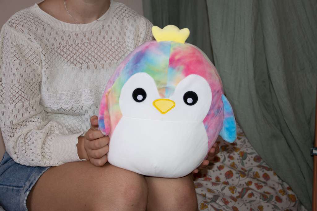 Peluche multicolore Pingouin