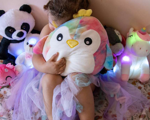 Peluche multicolore Pingouin